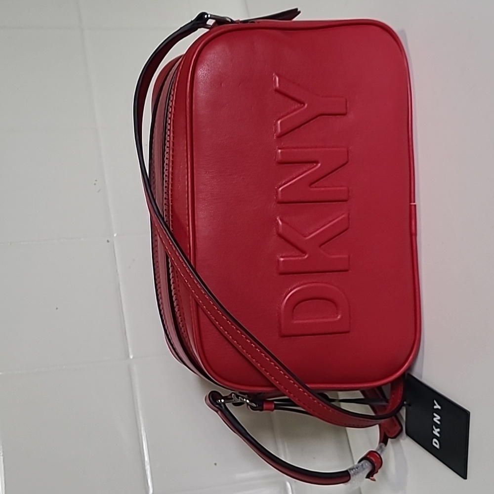 DKNY TILLY CAMARA RED CROSBODY BAG Eclectic Chic Glam